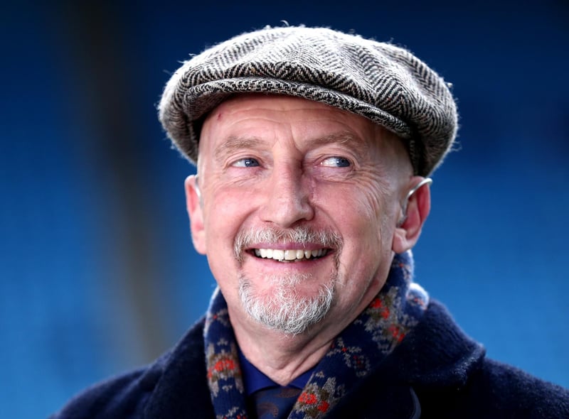 SHEFFIELD, ENGLAND - NOVEMBER 07: Former footballer and manager, Ian Holloway presents on ITV Sport prior to the Emirates FA Cup First Round match between Sheffield Wednesday and Plymouth Argyle at Hillsborough on November 07, 2021 in Sheffield, England. (Photo by George Wood/Getty Images)
