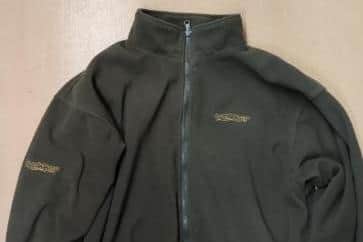 The jacket which was allegedly taken from the vehicle