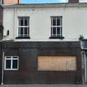 Part of the former HSBC building in Leigh which will become a bar/drinking establishment
