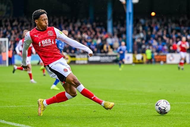 Fleetwood forward Maleace Asamoah is on Latics' wanted list