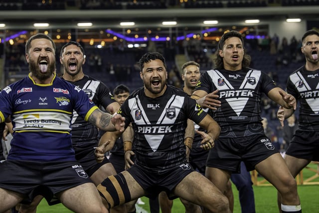 New Zealand performed the Haka for Leuluai after the game.