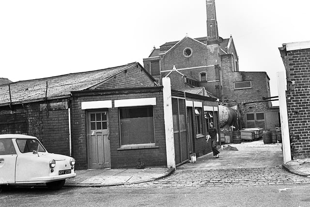 Sutcliffes tripe works in Higher Ince in 1976.