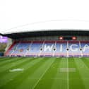 General view of the DW Stadium, home of Wigan Warriors