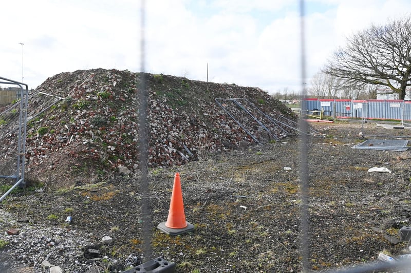 No, this isn't a substandard Wigan version of Uluru or the town's entry for the Turner Prize. This mountain of old bricks is in fact all that remains of the former Newtown Labour Club: quite an eyesore in its latter years even when standing, but more unsightly since its demolition several years ago. It sits right next to the soon-to-open new Laithwaite Park football hub and, in its current state, will do the state-of-the-art complex no favours. How long it will remain there has yet to be answered. On November 1 2021 Wigan-based Little Scotland Developments was granted planning permission to build 10 homes and four flats there and had three years from that date to do so. Requests from the company for an update, though, have not received a response, and there's no sign of construction work so far