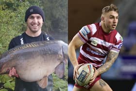 Sam Powell enjoys fishing during his time away from rugby league
