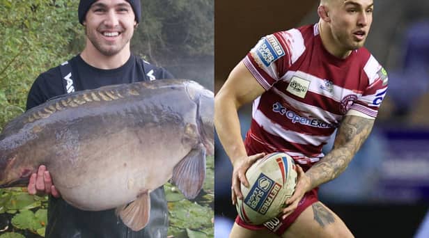 Sam Powell enjoys fishing during his time away from rugby league