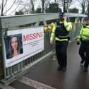 A missing poster shortly after Nicola Bulley disappeared