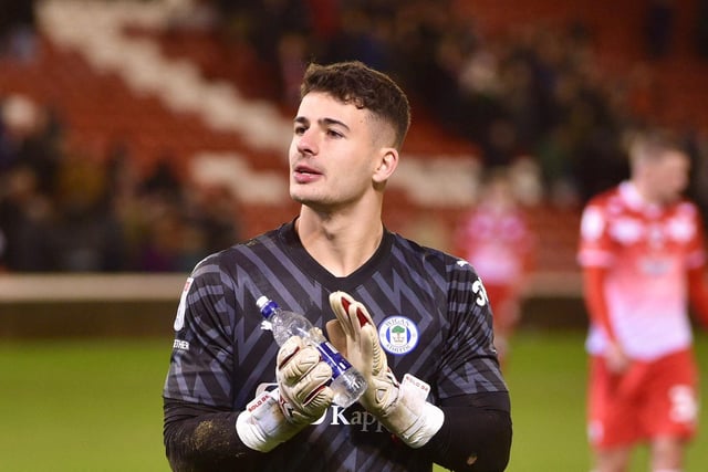 Couple of important saves to keep Latics in it, and impressive distribution as ever