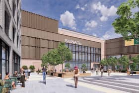 Picture showing what the new Multi-media Centre in Wigan town centre could look like