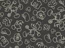 Mickey Doodles Onyx Rug