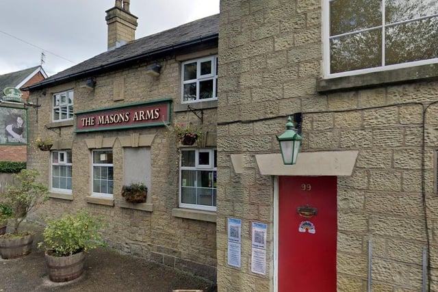 The Masons Arms on Carr Mill Road has a rating of 4.6 out of 5 from 368 Google reviews, making it the highest-rated in Billinge