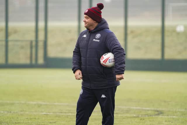Wigan Warriors Reserves head coach John Duffy