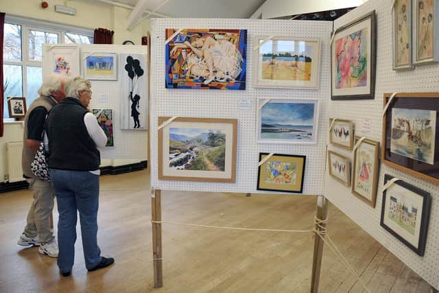 A flashback to the Wrightington Art Group exhibition of 2018