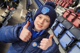 Finley McKeown at the DW Stadium