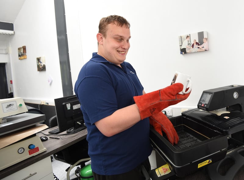 Learners in Lakeside Printing