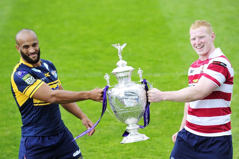 Wigan were on the end of a 39-28 defeat to Leeds Rhinos in the semi-finals back in 2012.