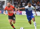 Curtis Tilt in action at Luton