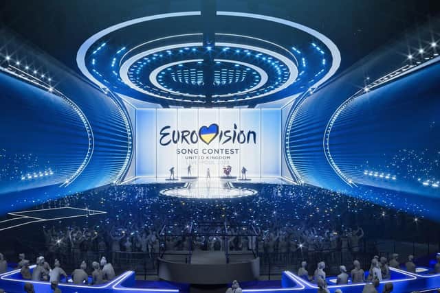 Sheffield Council is planning to host an official free Eurovision fringe festival despite losing the bid to host the international musical celebration. The international music show will take place at the 11,000-capacity Liverpool Arena in May. Picture: BBC/Eurovision/PA Wire