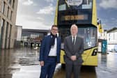Left to right: Greater Manchester mayor Andy Burnham and Vernon Everitt, Transport Commissioner for Greater Manchester