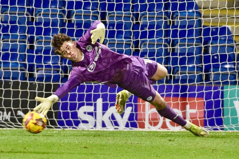The hero of the penalty shoot-out win over Nottingham Forest Under-21s in the last round, almost saved the spot-kick that put Chesterfield 2-1 up, not much chance with either of the other goals