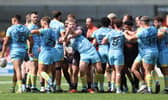 Newcastle Thunder against Sheffield Eagles during the 2023 Summer Bash in York