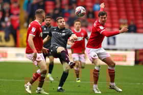 Paul Mullin in action for Wrexham at Charlton last October