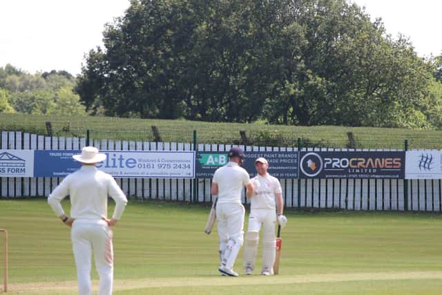 Andy Baybutt celebrates his half century with Alfie Clarke