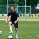 Josh Stones during the recent training camp in Hungary