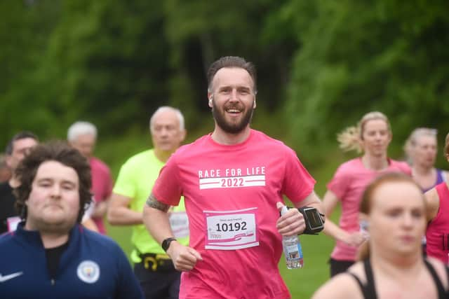 Last year's Race for Life at Haigh Woodland Park