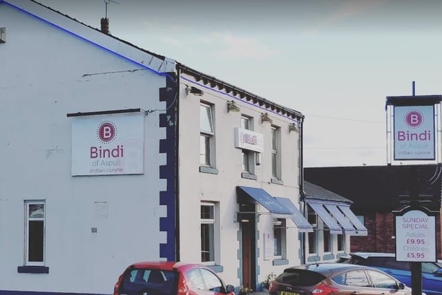 Bindi of Aspull in Lucas Nook, Aspull, has a rating of 4.5 out of 5 from 429 Google reviews