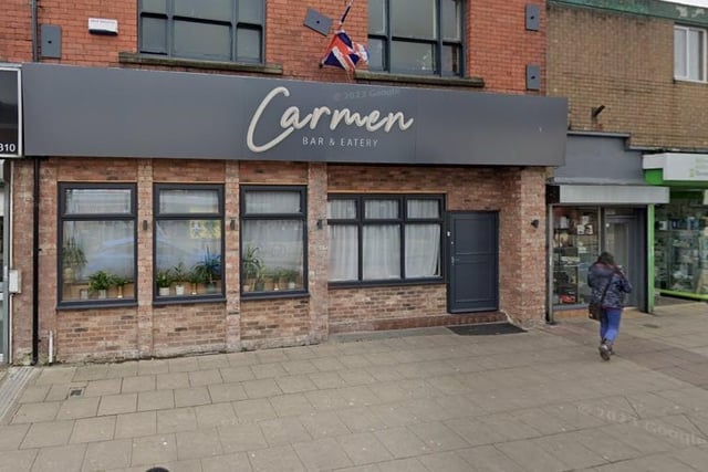 Carmen in Atherton has a rating of 4.4 stars on google reviews.