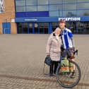 Matt Jopson will cycle to all 92 clubs in the Premier League and EFL