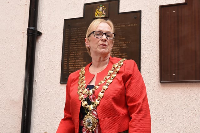 The Mayor Wigan Coun Yvonne Klieve, pictured, hosts a Veterans Recognition Lunch event, to say thank you to Veterans of Wigan.