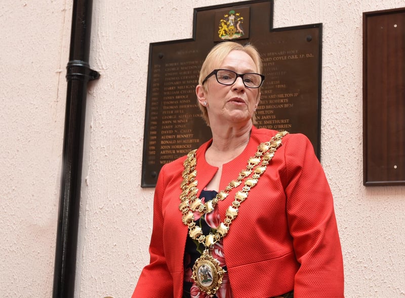 The Mayor Wigan Coun Yvonne Klieve, pictured, hosts a Veterans Recognition Lunch event, to say thank you to Veterans of Wigan.