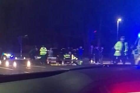 The sister of a teenager badly hurt after being hit by a car in Wigan ...