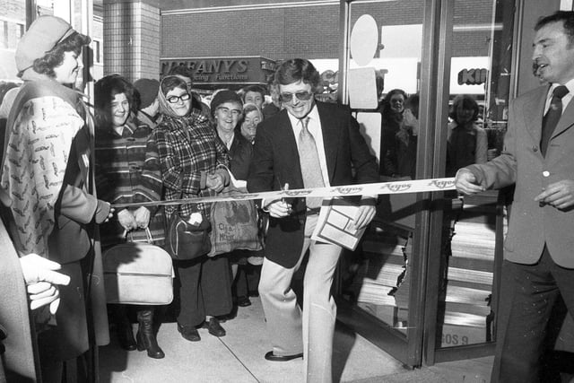 RETRO 1978 Wigan's new Argos store is opened by TV personality Michael Aspel