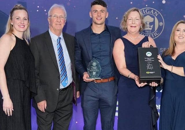 Sam Tickle was the big winner at Latics' annual awards night on Thursday