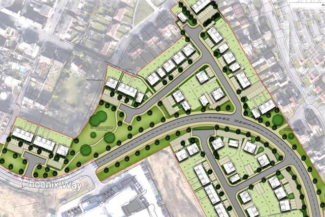First look at a 101-home development planned for Phoenix Way, Ince