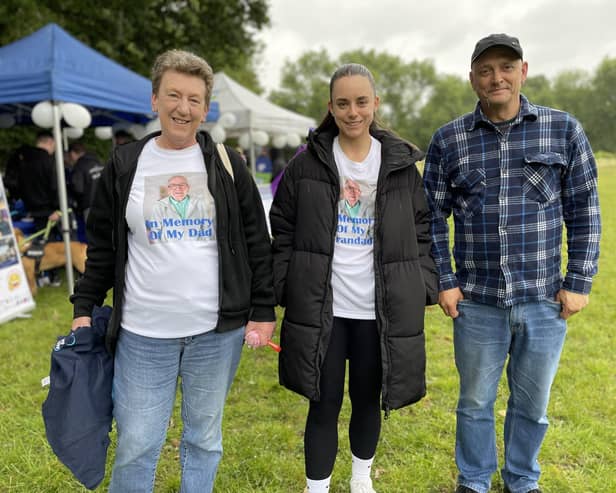 A flashback to last year's Memory Walk at Pennington Park