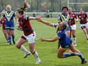 Victoria Molyneux in action for Wigan