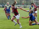 Victoria Molyneux in action for Wigan