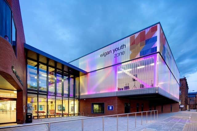 Wigan Youth Zone will receive £22,000
