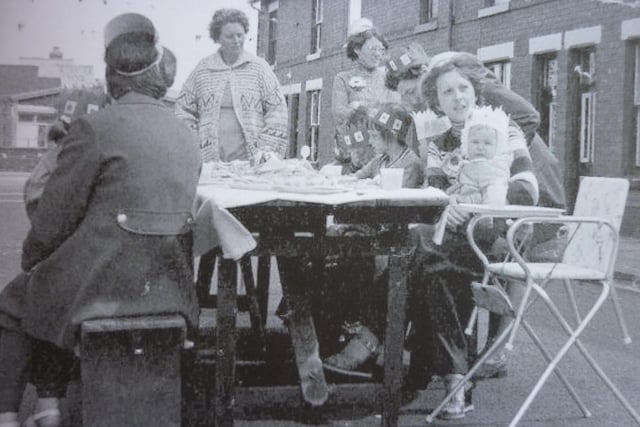 A Wigan street party to celebrate the Queen's Coronation Street.