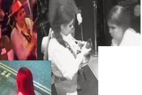 Police have released CCTV footage of a woman they'd like to speak to in connection with the incident