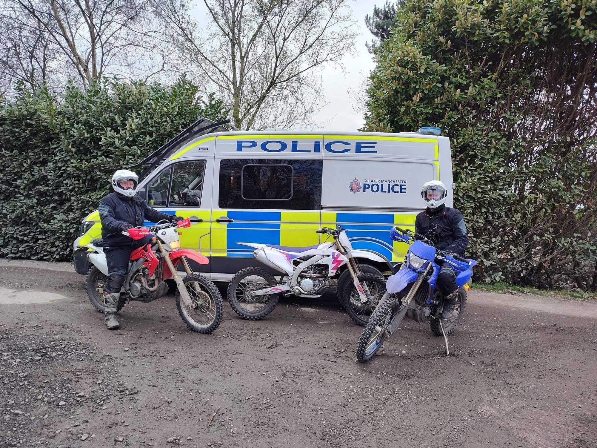 Wigan police operation sees big success with more than 160 bikes seized ...