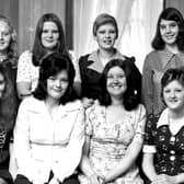 Staff at Debenhams in Wigan in 1974