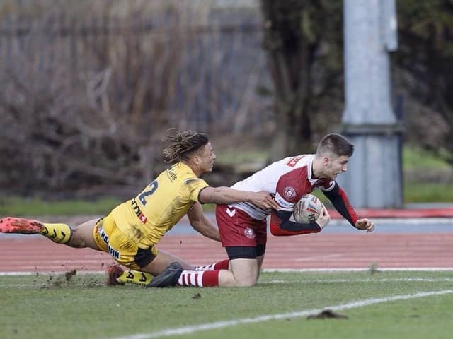 Wigan Warriors Academy got off to a winning start (Credit: Bryan Fowler)