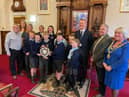 The Junior Speaks winners in the mayor's parlour