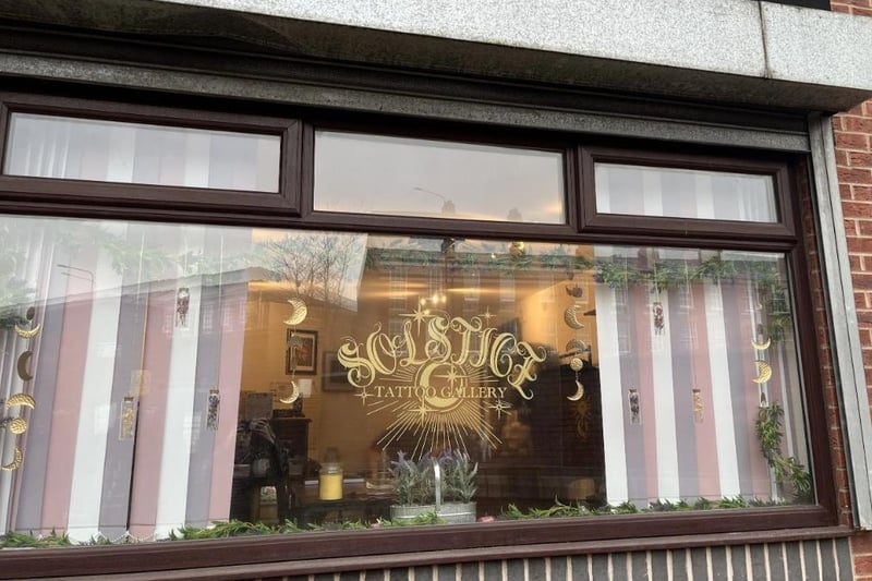 Solstice Tattoo Gallery on Back Mesnes Street has a rating of 5 out of 5 from 24 Google reviews