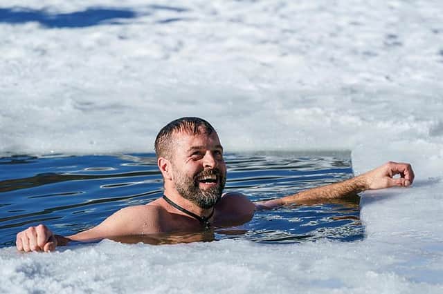 Alfie Boe, the singer originally from Fleetwood, was one of the celebs on a new BBC series, Freeze The Fear with Wim Hof